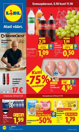 lidl - Lidl kliendileht (5.10 - 11.10.2026)