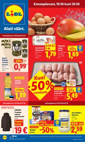 lidl - Kliendileht (2026-10-19 - 2026-10-25)