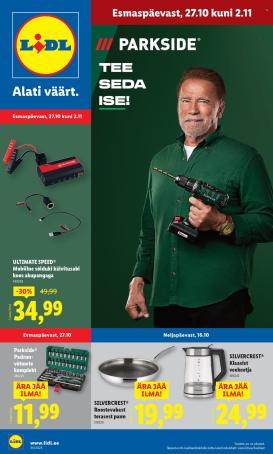 lidl - Lidl kliendileht - Tööstuskaupade pakkumised (27.10 - 2.11.2025)