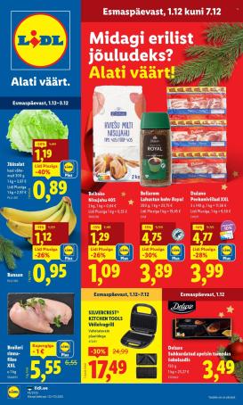 lidl - Lidl kliendileht - Kliendileht (1.12 - 7.12.2025)
