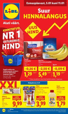 lidl - Lidl kliendileht - Kliendileht (5.01 - 11.01.2026)
