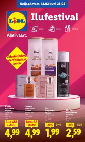 lidl - Lidl kliendileht - Ilufestival (12.02 - 25.02.2026)