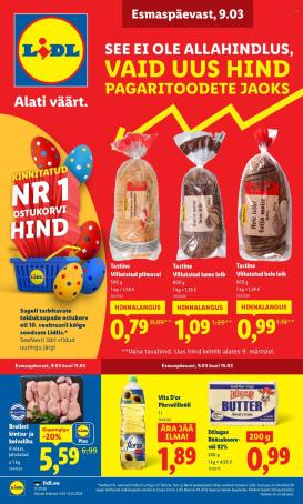 lidl - Lidl kliendileht - Kliendileht (9.03 - 15.03.2026)