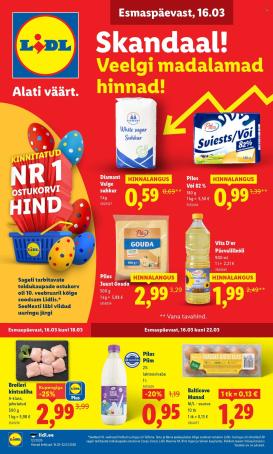 lidl - Lidl kliendileht - Kliendileht (16.03 - 22.03.2026)