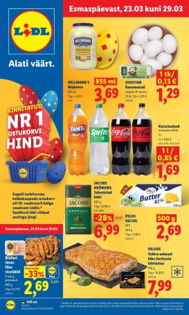 lidl - Lidl kliendileht - Kliendileht (23.03 - 29.03.2026)