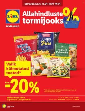 lidl - Lidl kliendileht - Allahindluste tormijooks (13.04 - 19.04.2026)