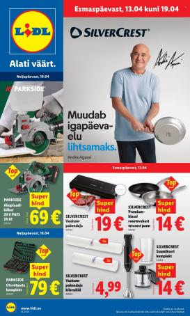 lidl - Lidl kliendileht - Tööstuskaupade pakkumised (13.04 - 19.04.2026)