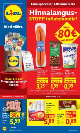 lidl - Lidl kliendileht - Kliendileht (13.04 - 19.04.2026)