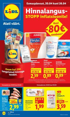 lidl - Lidl kliendileht - Kliendileht (20.04 - 26.04.2026)