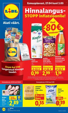 lidl - Lidl kliendileht - Kliendileht (27.04 - 3.05.2026)