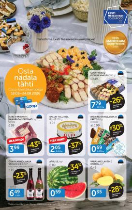 coop - Coop kliendileht (18.08 - 24.08.2026)