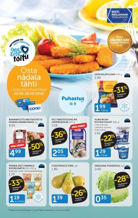 coop - Coop kliendileht (22.09 - 28.09.2026)