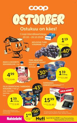 coop - Coop kliendileht (20.10 - 26.10.2026)