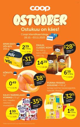 coop - Coop kliendileht (28.10 - 3.11.2025)