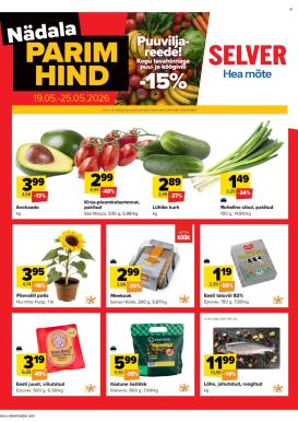 selver - Selver kliendileht - Nädala parim hind (19.05 - 25.05.2026)