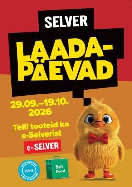 selver - Selver kliendileht (29.09 - 19.10.2026)
