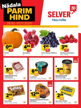 selver - Selver kliendileht - Nädala parim hind (28.10 - 3.11.2025)