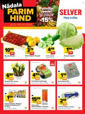 selver - Selver kliendileht - Nädala parim hind (31.03 - 6.04.2026)