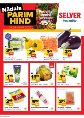selver - Selver kliendileht - Nädala parim hind (28.04 - 4.05.2026)