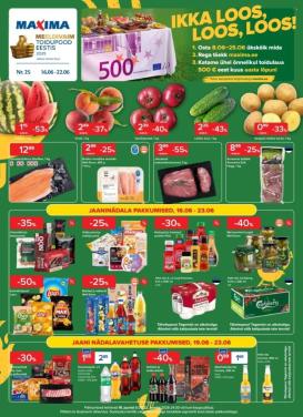 maxima - Maxima kliendileht (16.06 - 22.06.2026)