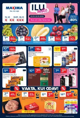maxima - Maxima kliendileht - Maxima kliendileht nr. 40 (30.09 - 6.10.2025)
