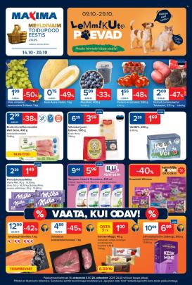 maxima - Maxima kliendileht - Maxima kliendileht nr. 42 (14.10 - 20.10.2025)