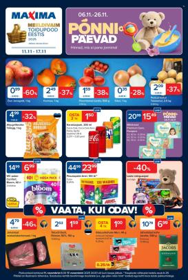 maxima - Maxima kliendileht - Maxima kliendileht nr. 46 (11.11 - 17.11.2025)