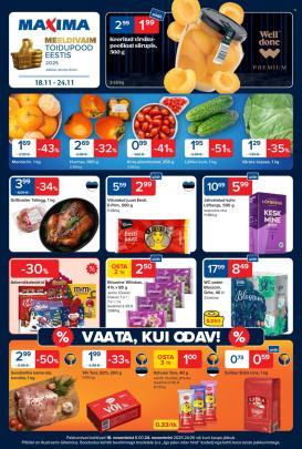 maxima - Maxima kliendileht - Maxima kliendileht nr. 47 (18.11 - 24.11.2025)