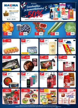 maxima - Maxima kliendileht - Maxima kliendileht nr. 51 (16.12 - 22.12.2025)