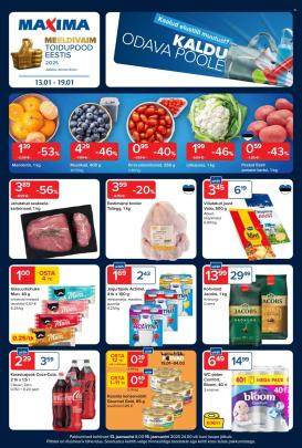 maxima - Maxima kliendileht - Maxima kliendileht 13.01-19.01 (13.01 - 19.01.2026)