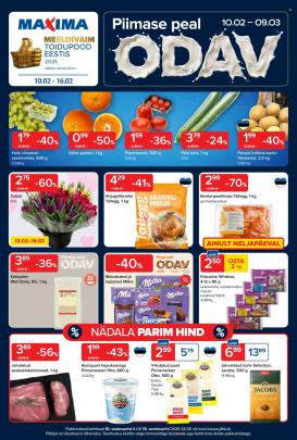 maxima - Maxima kliendileht - Maxima kliendileht (10.02 - 16.02.2026)