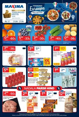 maxima - Maxima kliendileht - Maxima kliendileht 21.-27.04 (21.04 - 27.04.2026)