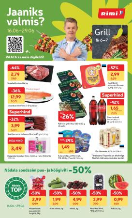rimi - Rimi kliendileht (16.06 - 29.06.2026)