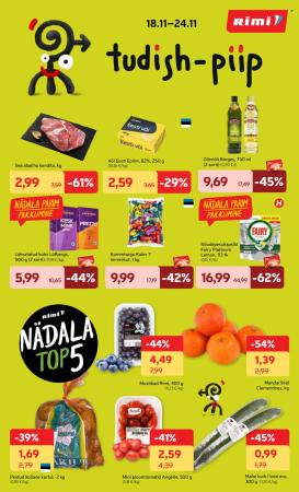 rimi - Rimi kliendileht - Kliendileht (18.11 - 24.11.2025)