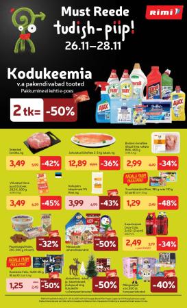 rimi - Rimi kliendileht - Kliendileht (25.11 - 1.12.2025)