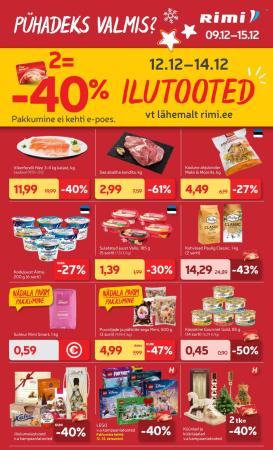 rimi - Rimi kliendileht - Kliendileht (9.12 - 15.12.2025)