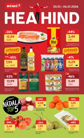 rimi - Rimi kliendileht - Kliendileht (20.01 - 26.01.2026)