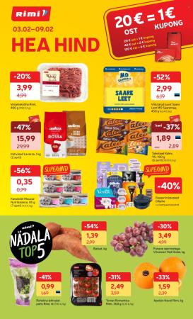 rimi - Rimi kliendileht - Kliendileht (3.02 - 9.02.2026)