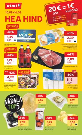 rimi - Rimi kliendileht - Kliendileht (10.02 - 16.02.2026)
