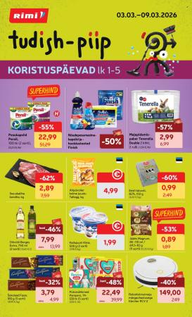 rimi - Rimi kliendileht - Kliendileht (3.03 - 9.03.2026)
