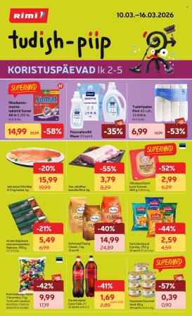 rimi - Rimi kliendileht - Kliendileht (10.03 - 16.03.2026)