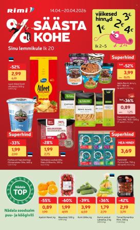 rimi - Rimi kliendileht - Kliendileht (14.04 - 20.04.2026)