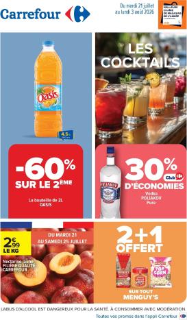 carrefour - Flyer Carrefour pour la semaine prochaine du du mardi 21/07/2026 au du lundi 03/08/2026