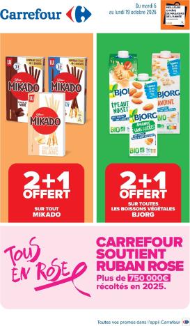 carrefour - Flyer Carrefour pour la semaine prochaine du du mardi 06/10/2026 au du lundi 19/10/2026