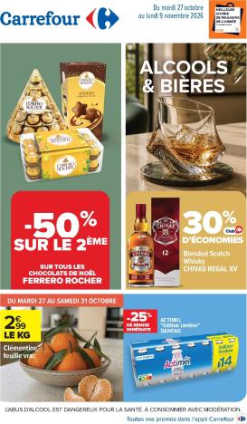 carrefour - Flyer Carrefour pour la semaine prochaine du du mardi 27/10/2026 au du lundi 09/11/2026