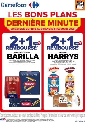 carrefour - Catalogue Carrefour - Les Bons Plans Derniére Minute valable du 28/10 au 02/11