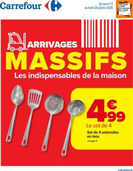 carrefour - Catalogue Carrefour - Arrivages Massifs valable du 13/01 au 26/01