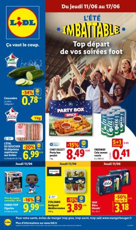 lidl - Flyer Lidl pour la semaine prochaine du de jeudi 11/06/2026 au du mercredi 17/06/2026