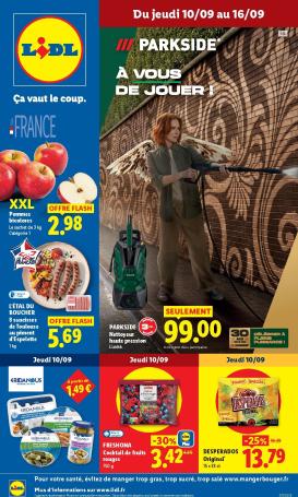 lidl - Flyer Lidl pour la semaine prochaine du de jeudi 10/09/2026 au du mercredi 16/09/2026