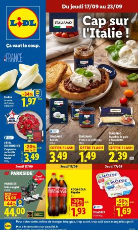 lidl - Flyer Lidl pour la semaine prochaine du de jeudi 17/09/2026 au du mercredi 23/09/2026